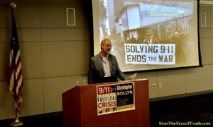 Christopher Bollyn's introduction by Kevin Brant at San Jose State University - MLK Library - Sept 23rd 2017